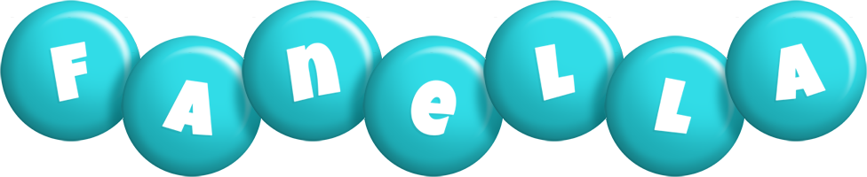 Fanella candy-azur logo