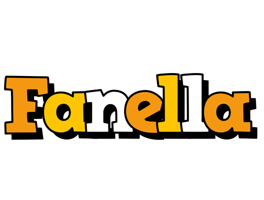 Fanella cartoon logo