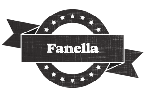 Fanella grunge logo
