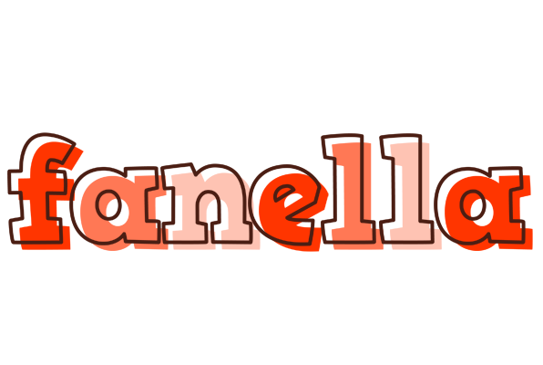 Fanella paint logo