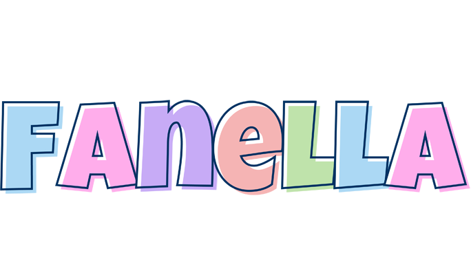 Fanella pastel logo