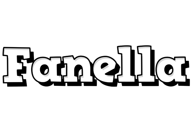 Fanella snowing logo