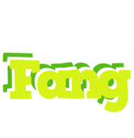 Fang citrus logo