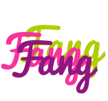Fang flowers logo