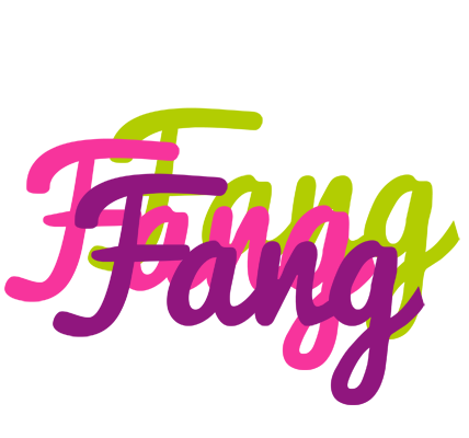Fang flowers logo