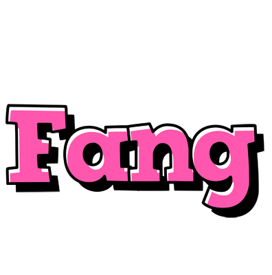 Fang girlish logo