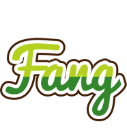 Fang golfing logo