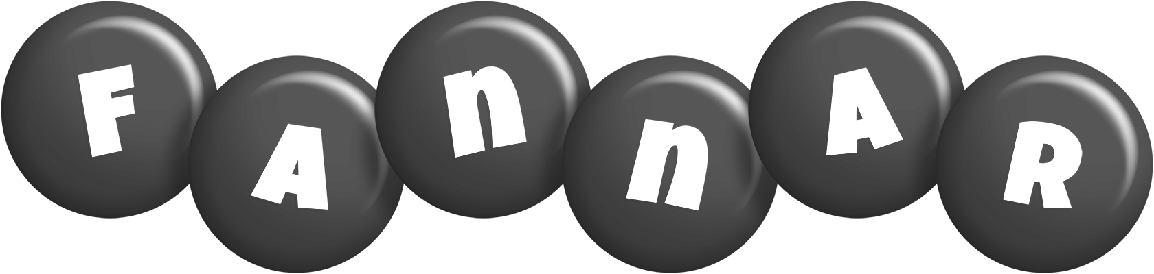 Fannar candy-black logo