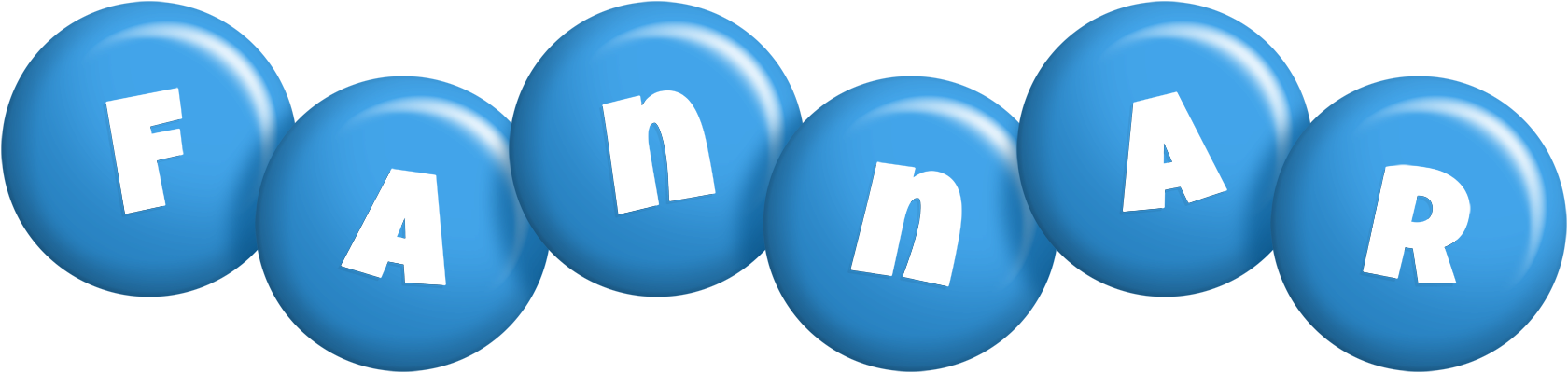 Fannar candy-blue logo