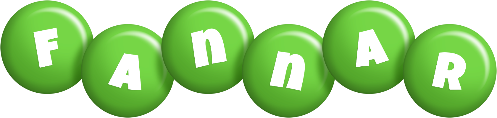 Fannar candy-green logo
