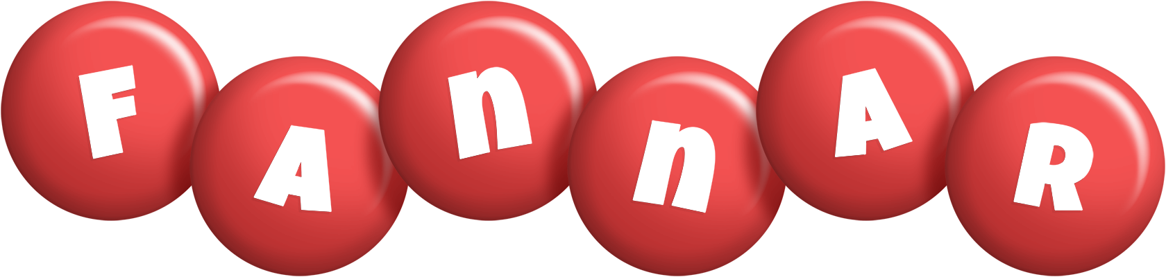 Fannar candy-red logo