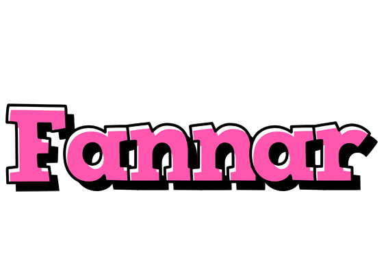 Fannar girlish logo