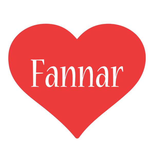 Fannar love logo