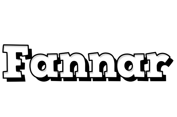 Fannar snowing logo