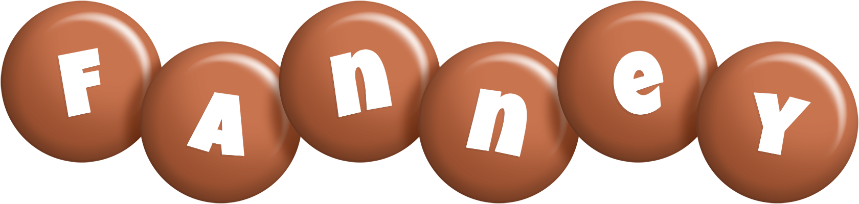 Fanney candy-brown logo