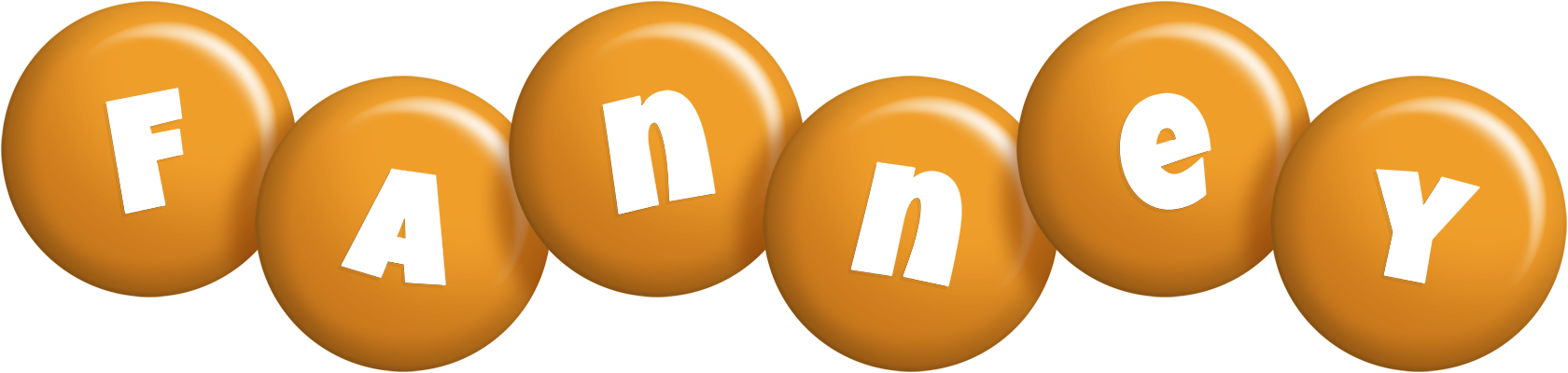 Fanney candy-orange logo