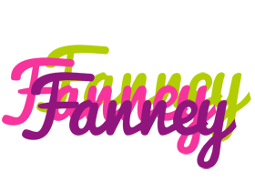 Fanney flowers logo