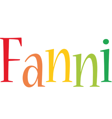 Fanni birthday logo