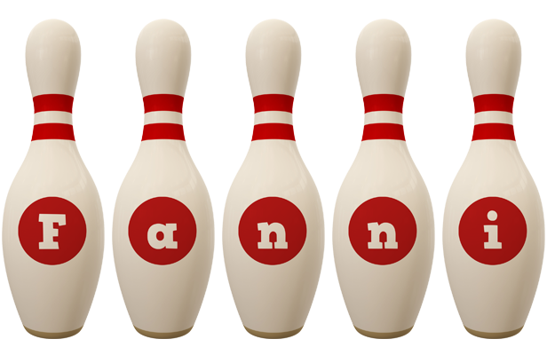Fanni bowling-pin logo