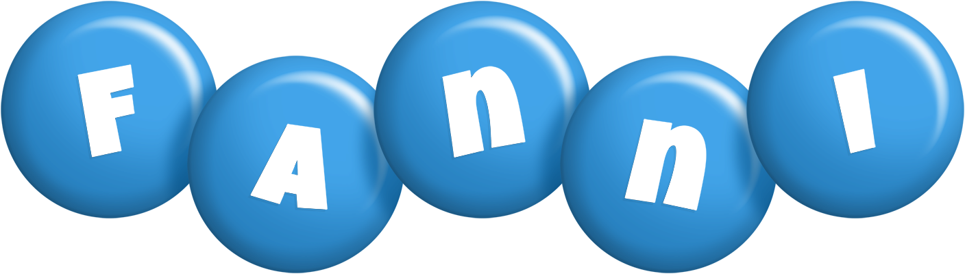 Fanni candy-blue logo