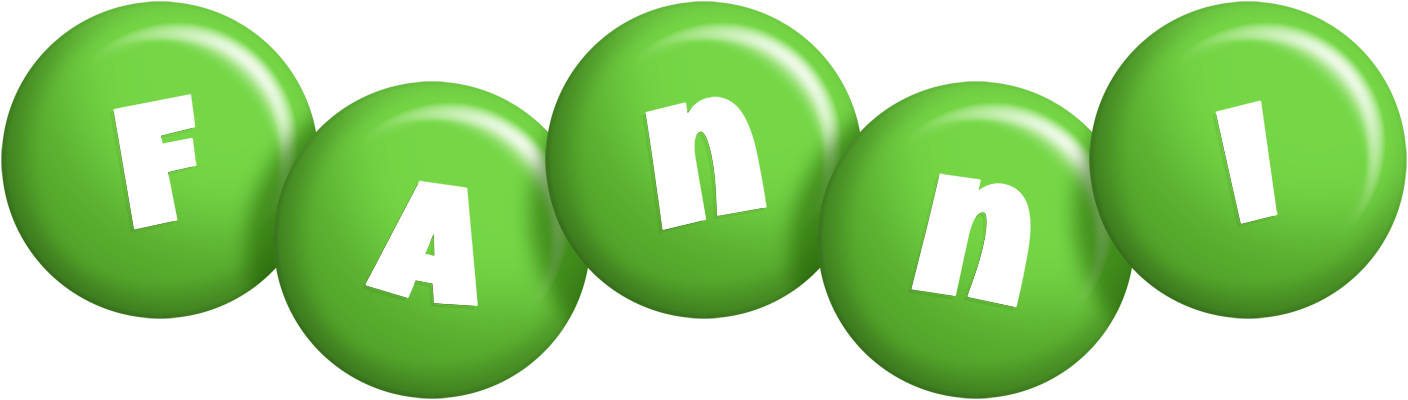 Fanni candy-green logo