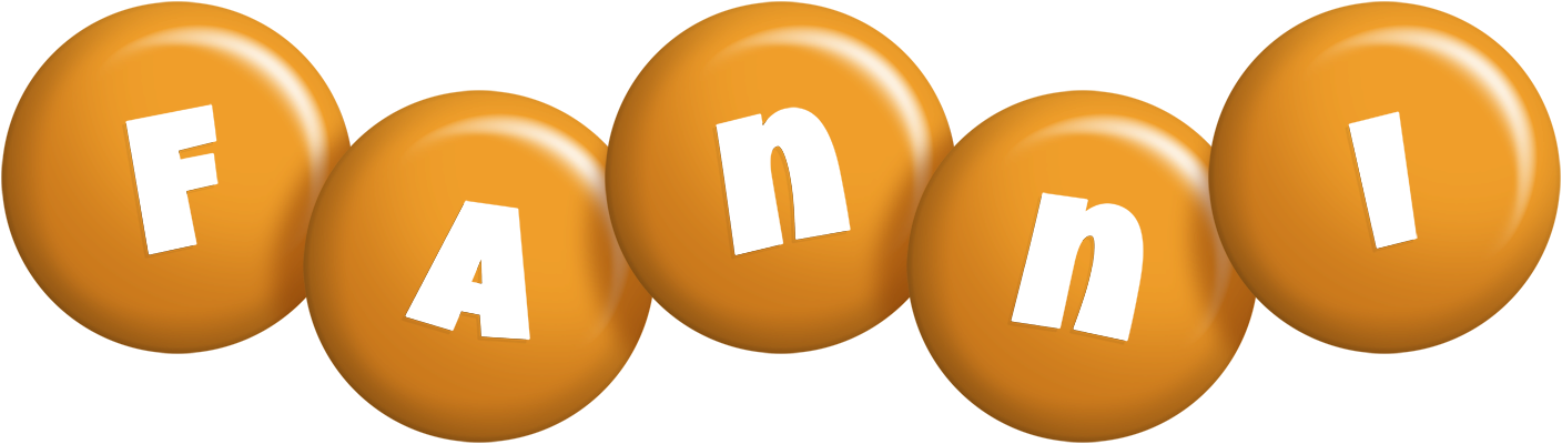 Fanni candy-orange logo