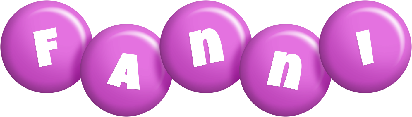 Fanni candy-purple logo