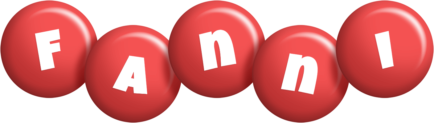 Fanni candy-red logo