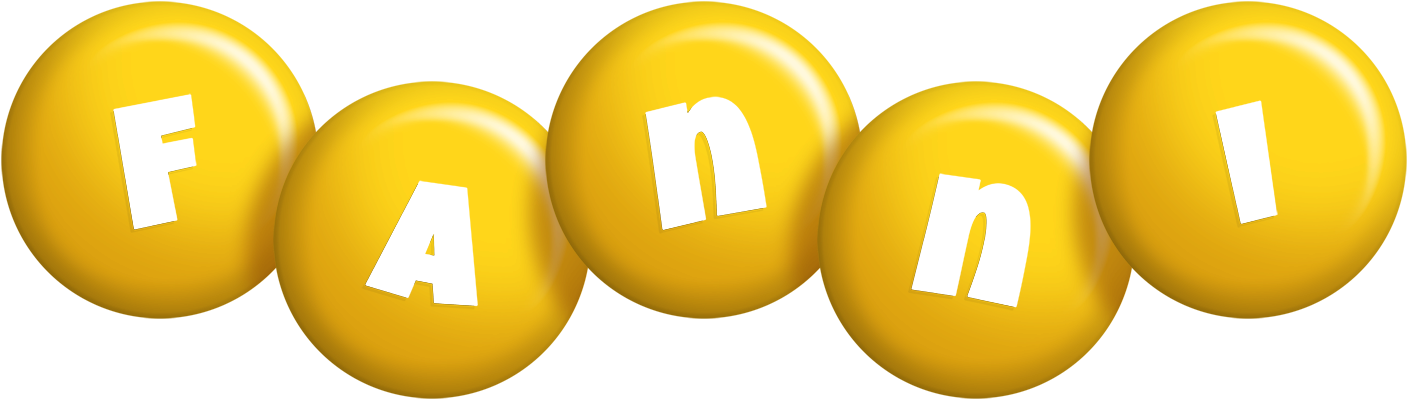 Fanni candy-yellow logo