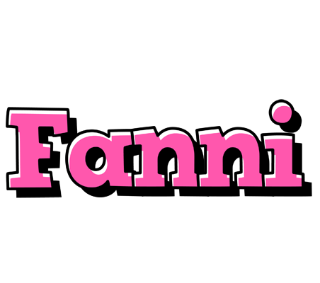 Fanni girlish logo