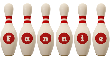 Fannie bowling-pin logo