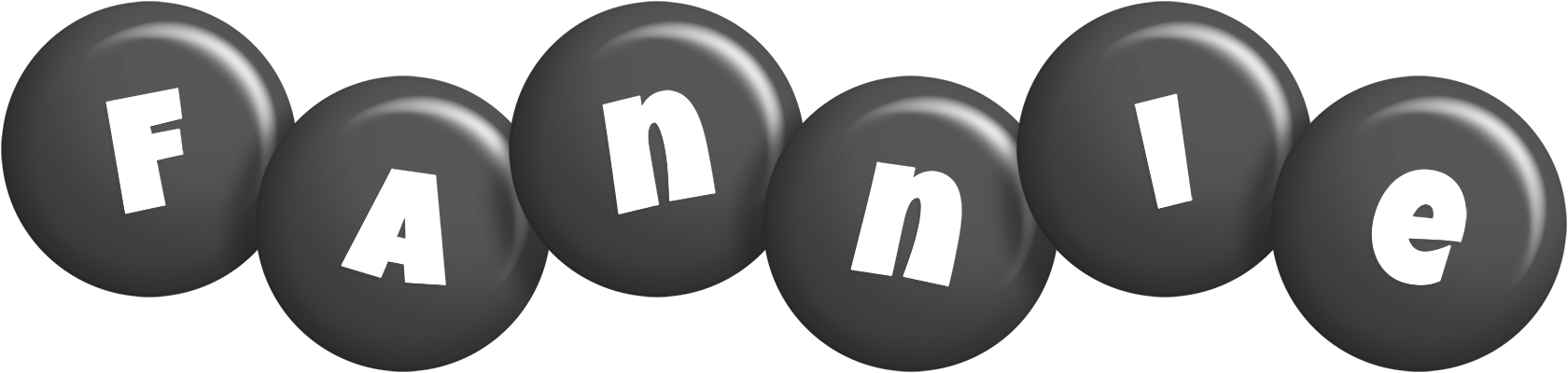 Fannie candy-black logo