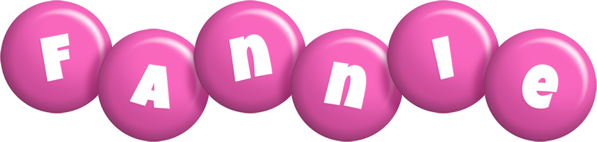 Fannie candy-pink logo