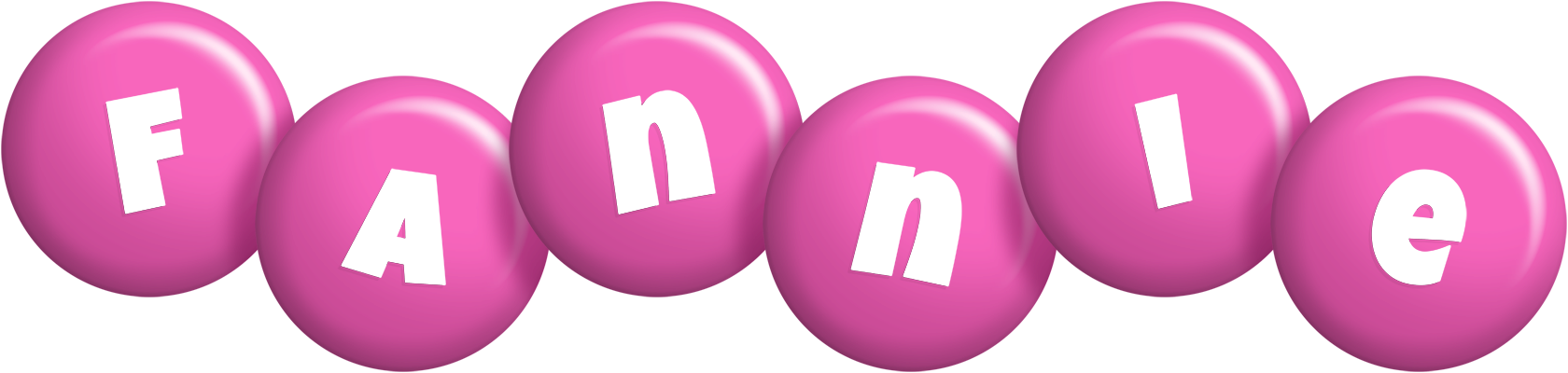 Fannie candy-pink logo