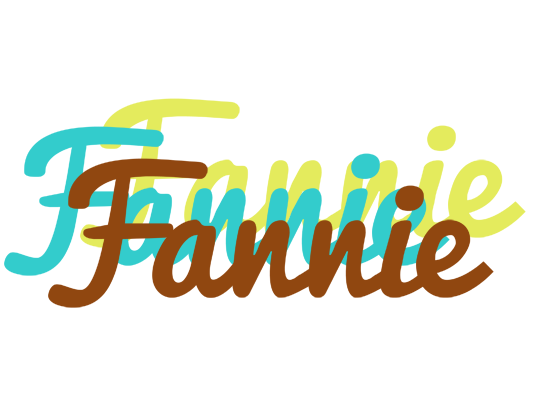 Fannie cupcake logo