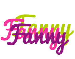 Fanny flowers logo