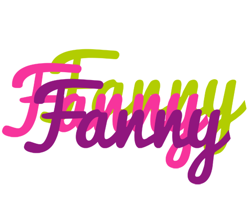 Fanny flowers logo