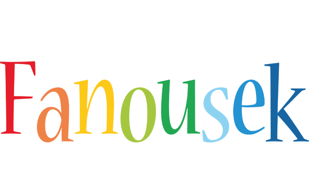 Fanousek birthday logo