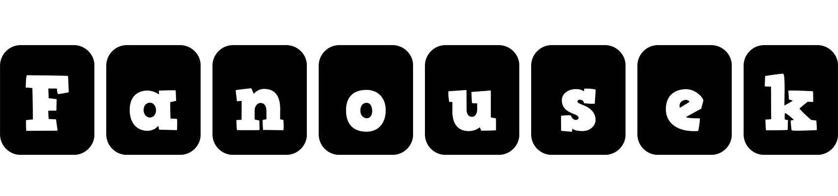Fanousek box logo