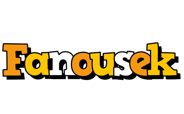 Fanousek cartoon logo