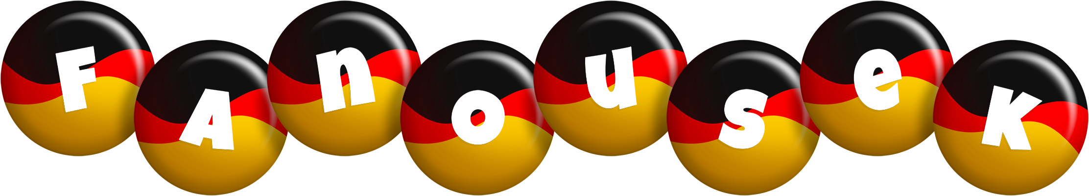 Fanousek german logo