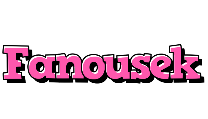 Fanousek girlish logo