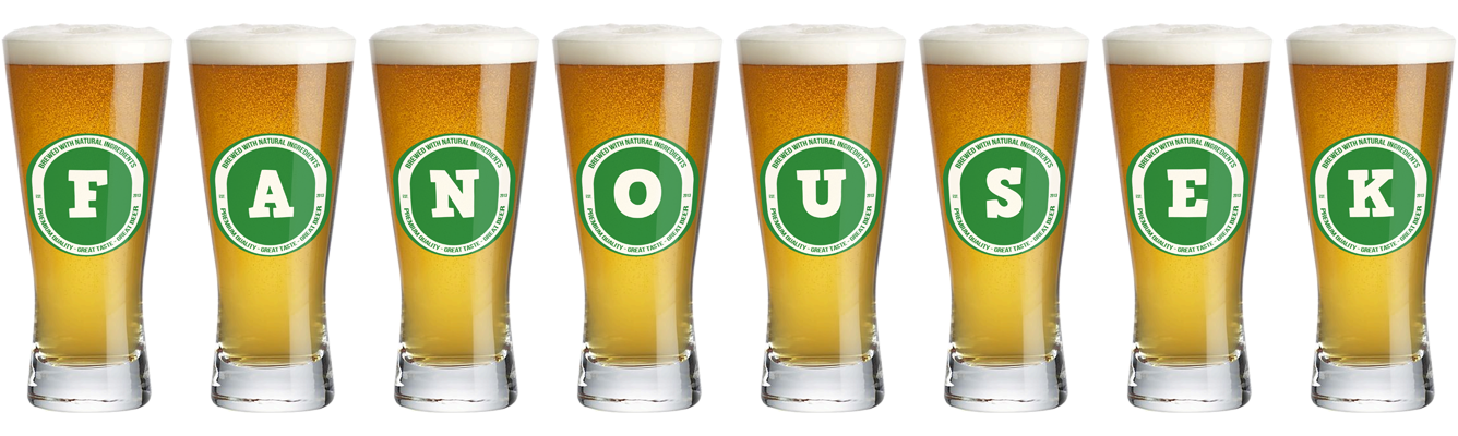 Fanousek lager logo