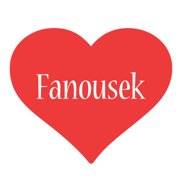 Fanousek love logo