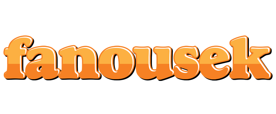 Fanousek orange logo