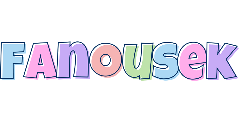 Fanousek pastel logo
