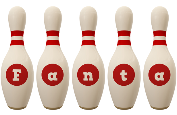 Fanta bowling-pin logo