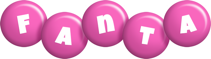 Fanta candy-pink logo