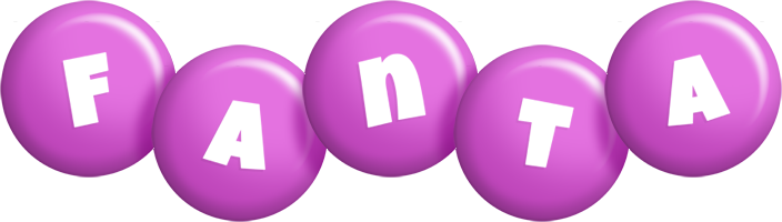 Fanta candy-purple logo