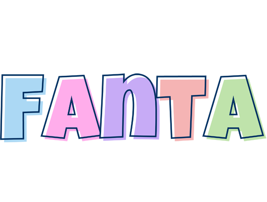 Fanta pastel logo